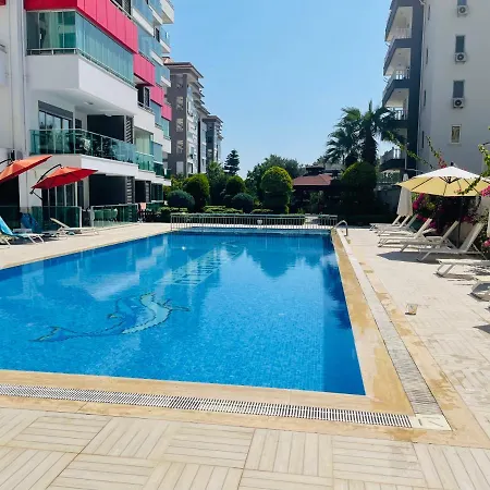 アパート Alanya Kleopatra Beach Full Komplex *